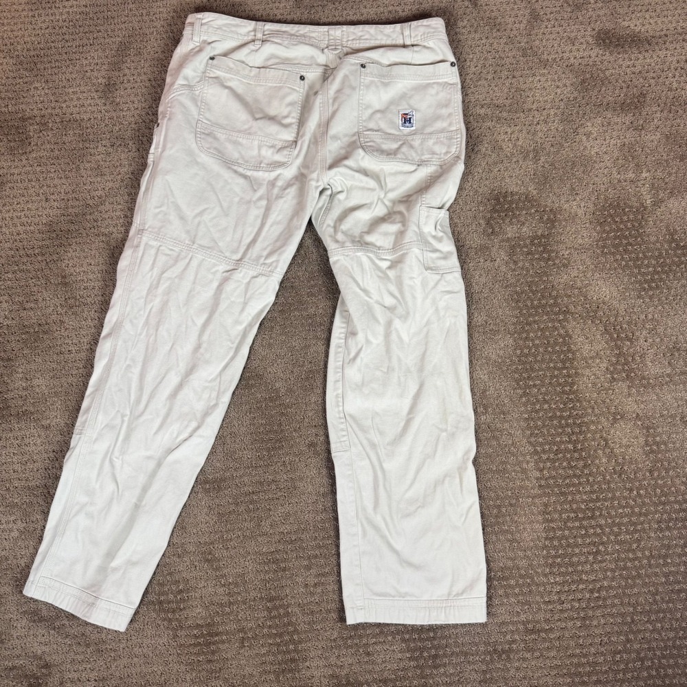 Howler Brothers Shoalwater Tech Pants Mens 36x32 Tan Good Outdoor Utility Khaki